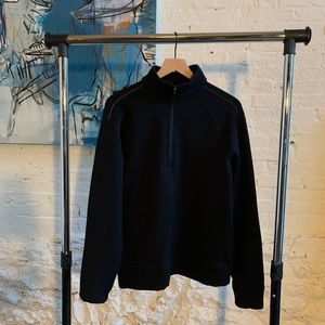 Lululemon 1/4 zip sweater - black